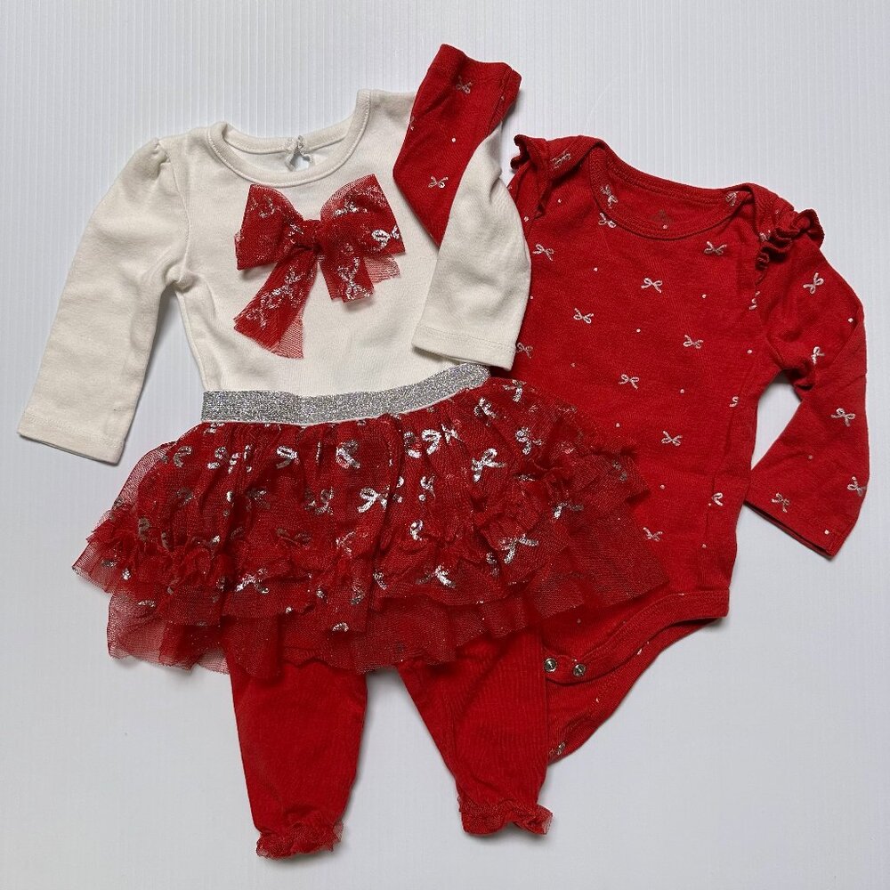 Baby Starters girls 6 month 3 piece outfit